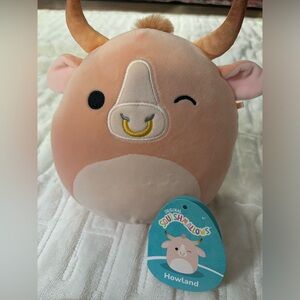 Squishmallow Howland The Bull Every Day Spring Squad 7.5 inch